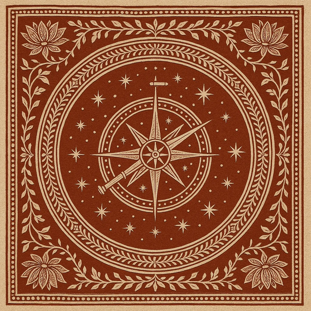 Kaavi-style mural for Scout